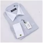 2019U boss chemise hommes nouvelles reductions coton fin occasionnels blanc ese